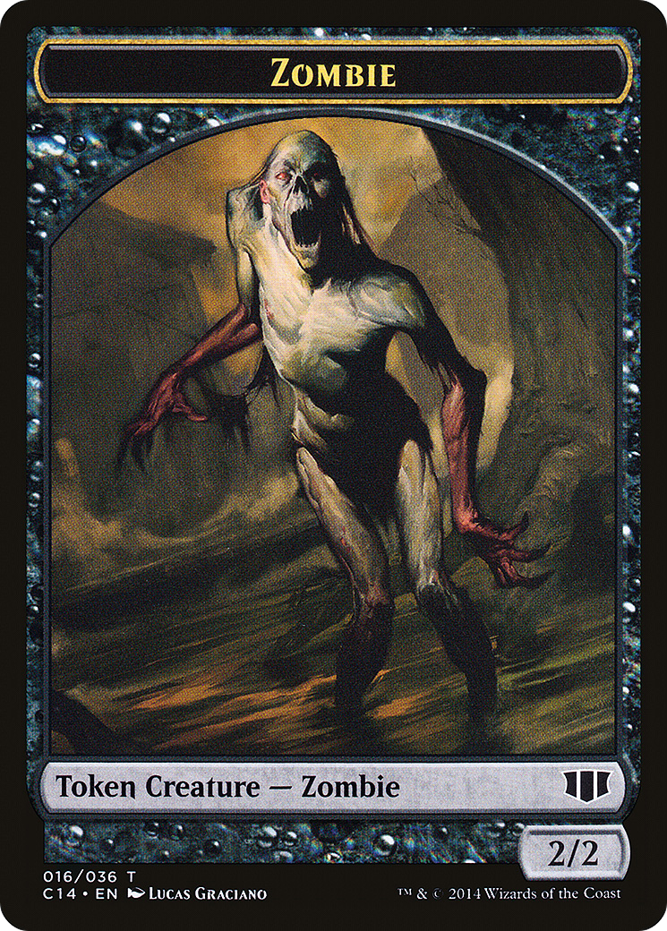 Zombie (TC14-016) [Commander 2014 Tokens]
