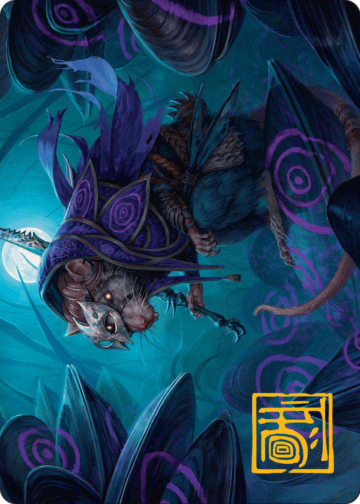 Nightwhorl Hermit // Nightwhorl Hermit (ABLB-010) (Borderless) [Bloomburrow Art Series]