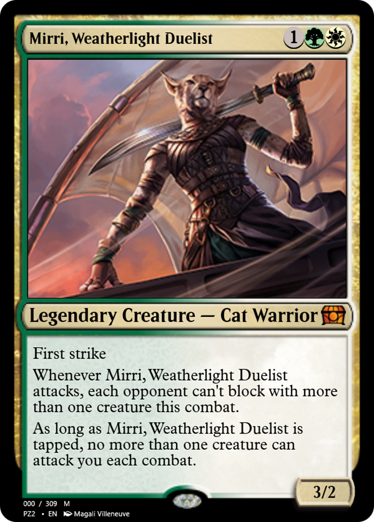 Mirri, Weatherlight Duelist (PZ2-65707) [Treasure Chest] Foil