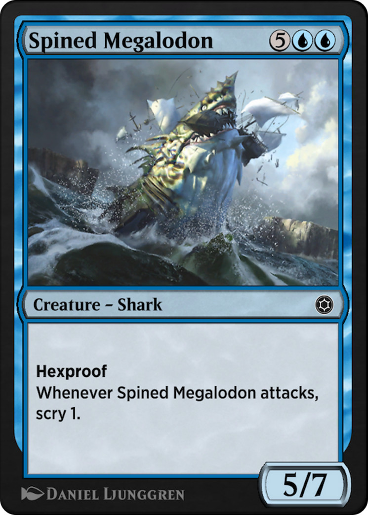 Spined Megalodon (HBG-914) [Alchemy Horizons: Baldur's Gate]