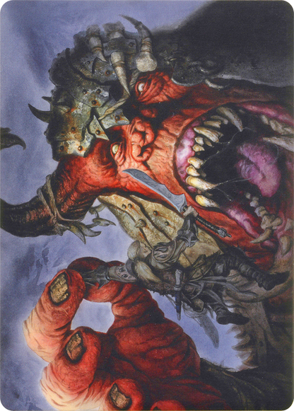 Ravenous Giant // Ravenous Giant (AMH1-037) (Borderless) [Modern Horizons Art Series]
