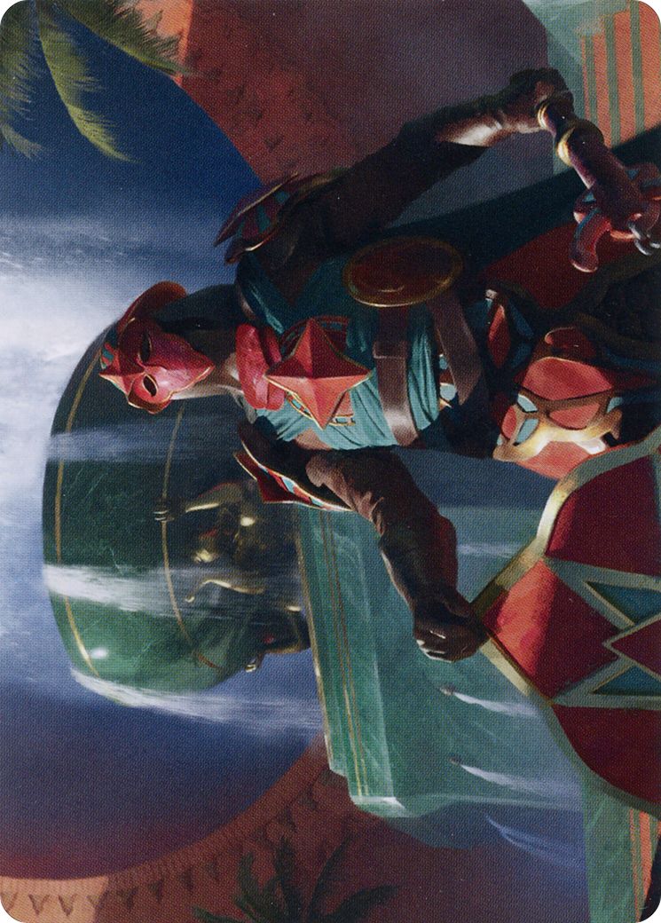 Tomakul Honor Guard // Tomakul Honor Guard (ABRO-028) (Borderless) [The Brothers' War Art Series]