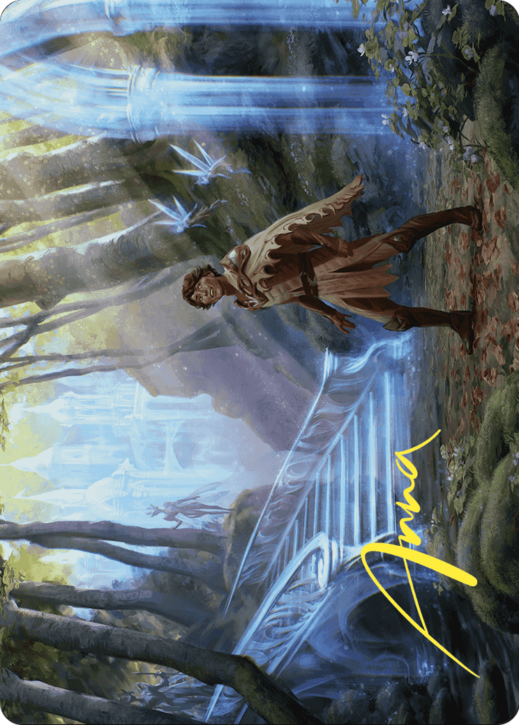 Into the Fae Court // Into the Fae Court (AWOE-007) (Borderless) [Wilds of Eldraine Art Series]