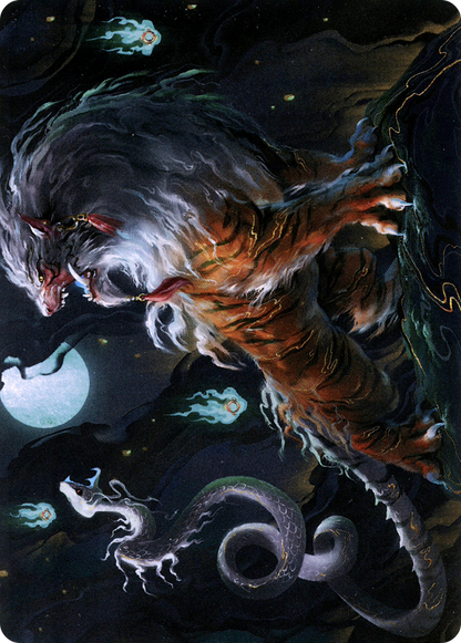 Gloomshrieker // Gloomshrieker (ANEO-028) (Borderless) [Neon Dynasty Art Series]