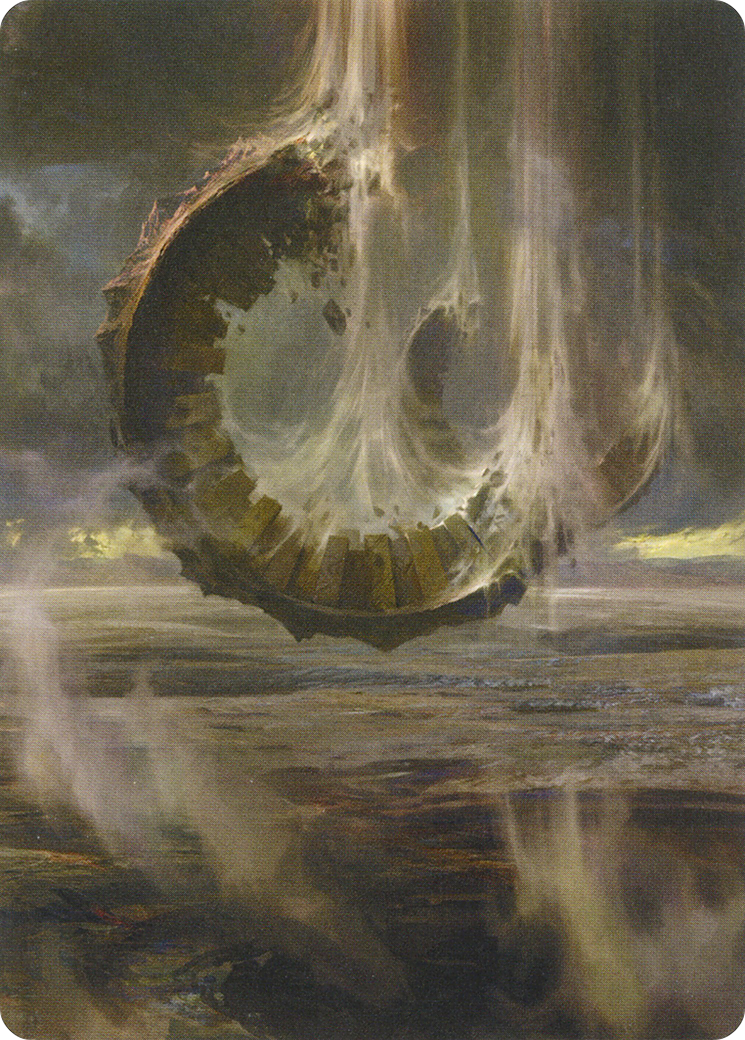 Wasteland // Wasteland (AZNR-036) (Borderless) [Zendikar Rising Art Series] Foil