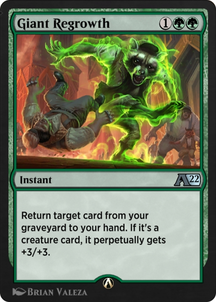 Giant Regrowth (YSNC-013) [Alchemy: New Capenna]