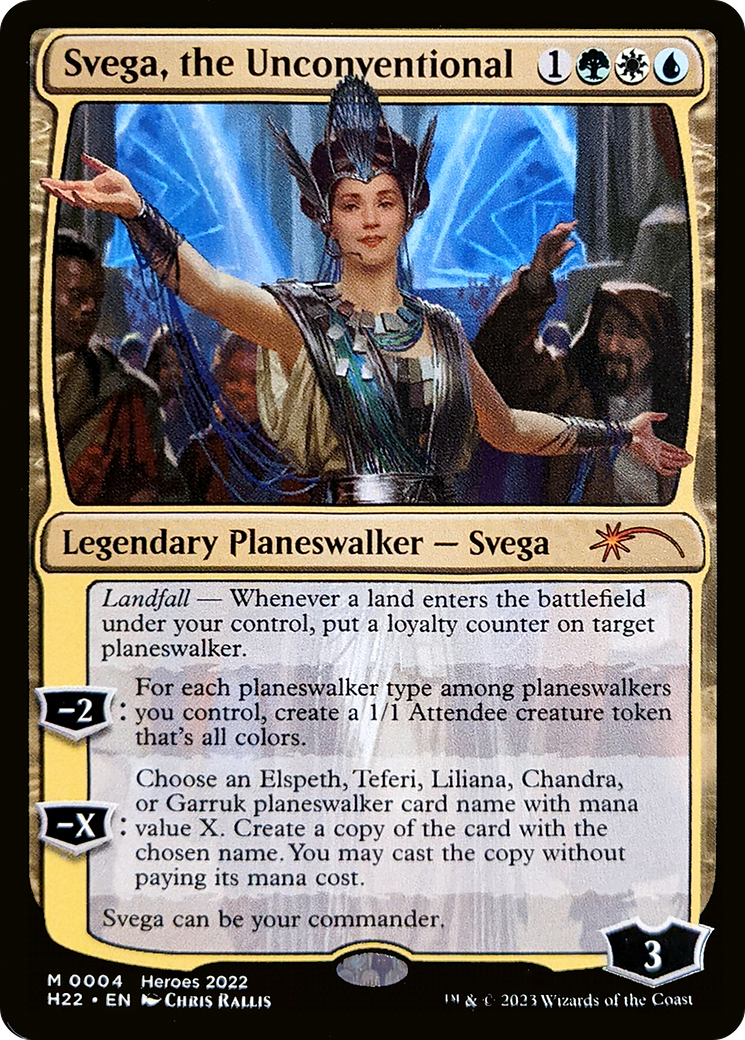 Svega, the Unconventional (PH22-004) [2022 Heroes of the Realm]