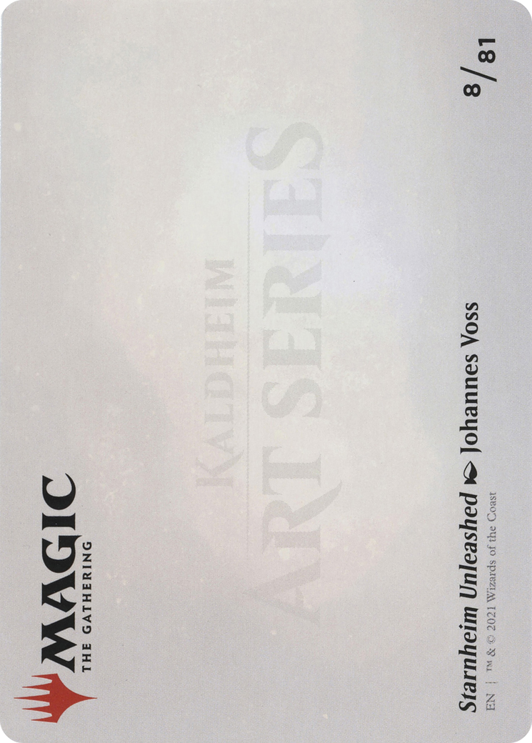 Starnheim Unleashed // Starnheim Unleashed (ASKHM-008) (Borderless) [Art Series: Kaldheim] Foil