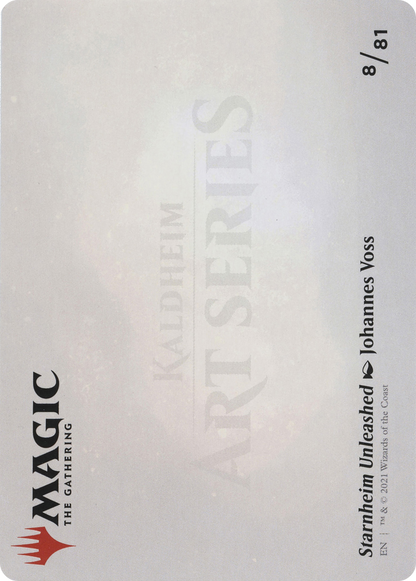Starnheim Unleashed // Starnheim Unleashed (ASKHM-008) (Borderless) [Art Series: Kaldheim] Foil