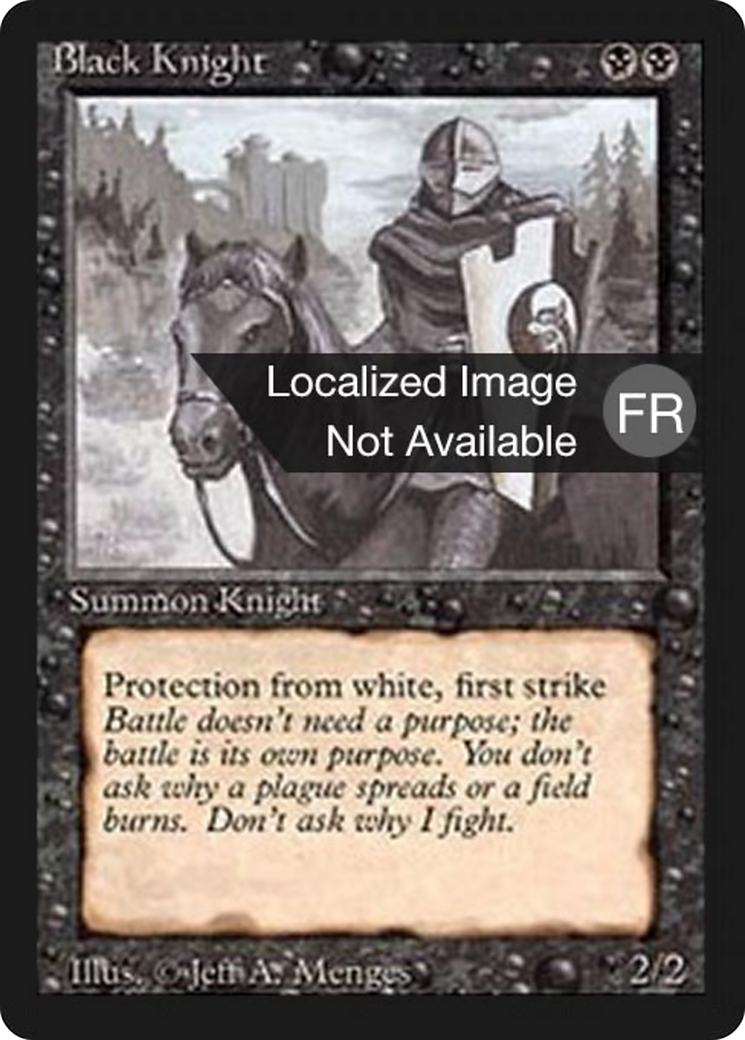 Black Knight (FBB-095) [Foreign Black Border]