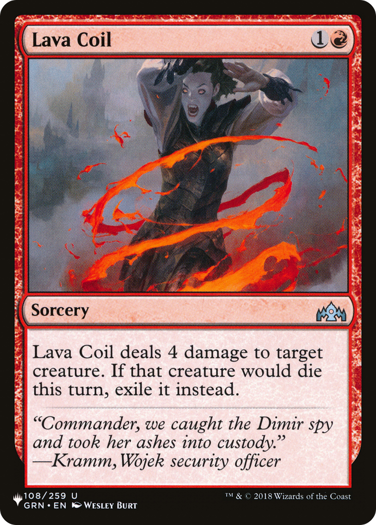 Lava Coil (LIST-108) [The List Reprints]