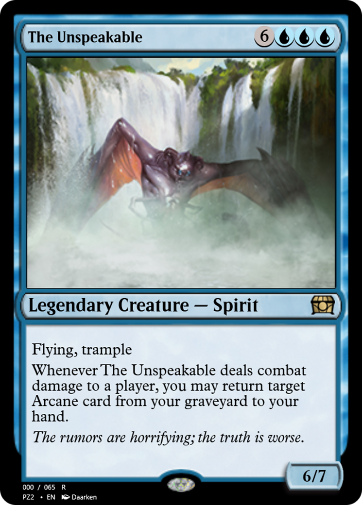 The Unspeakable (PZ2-65841) [Treasure Chest] Foil