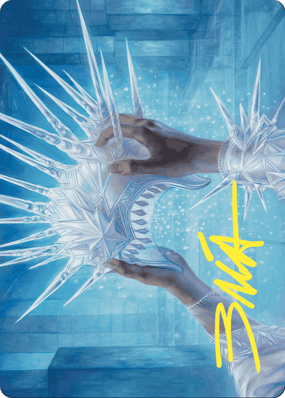 Hylda's Crown of Winter // Hylda's Crown of Winter (AWOE-043) (Borderless) [Wilds of Eldraine Art Series]