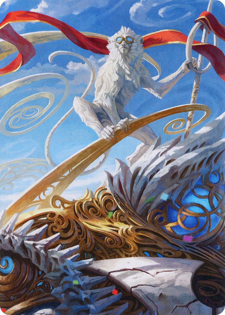 Ragavan, Nimble Pilferer // Ragavan, Nimble Pilferer (AMOM-074) (Borderless) [March of the Machine Art Series]