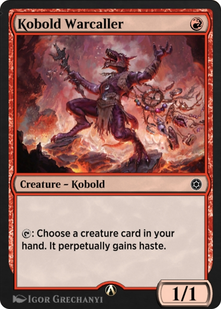Kobold Warcaller (HBG-059) [Alchemy Horizons: Baldur's Gate]