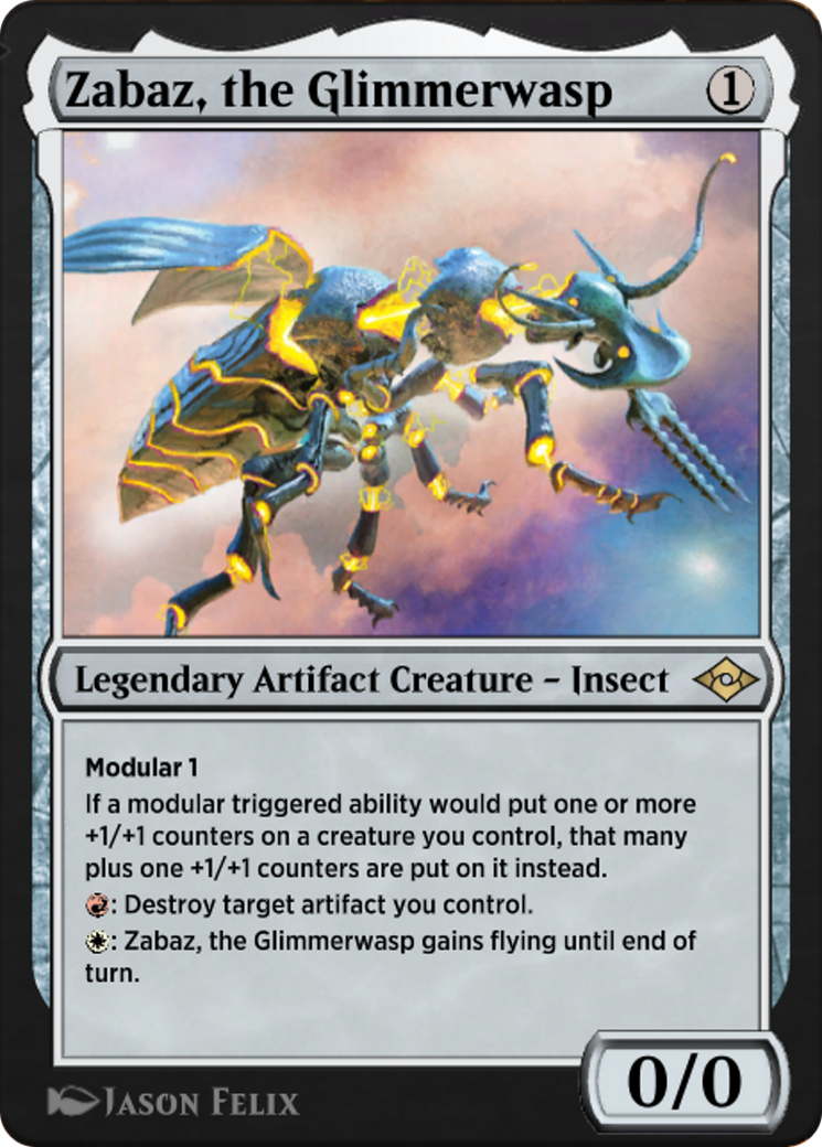 Zabaz, the Glimmerwasp (J21-762) [Jumpstart: Historic Horizons]