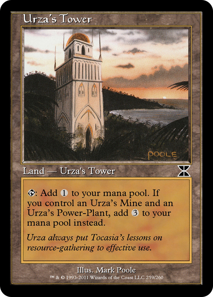 Urza's Tower (ME4-259A) [Masters Edition IV]