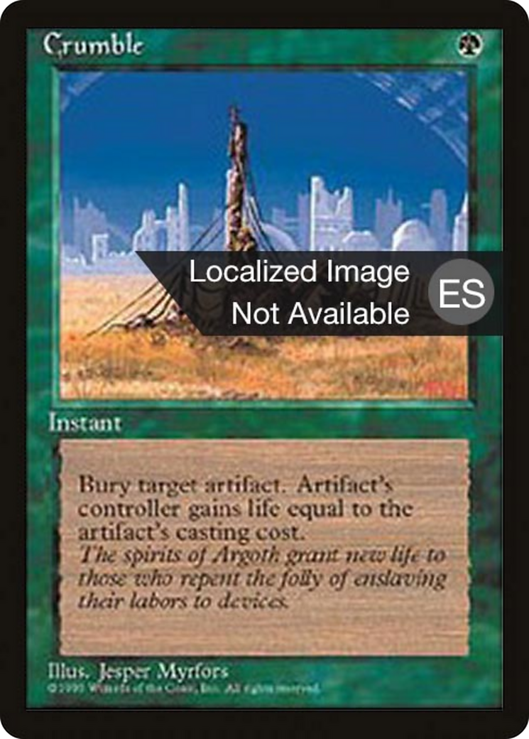 Crumble (4BB-239) [Fourth Edition Foreign Black Border]