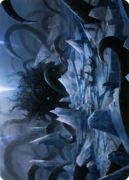Icebreaker Kraken // Icebreaker Kraken (ASKHM-015) (Borderless) [Art Series: Kaldheim] Foil