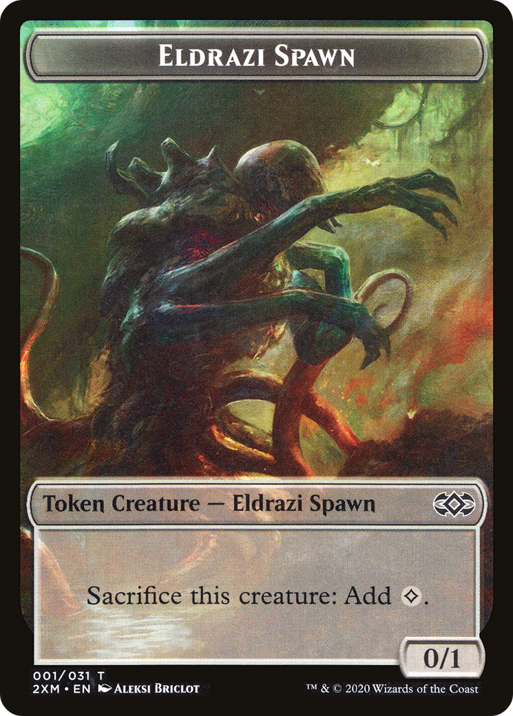 Eldrazi Spawn (T2XM-001) [Double Masters Tokens]