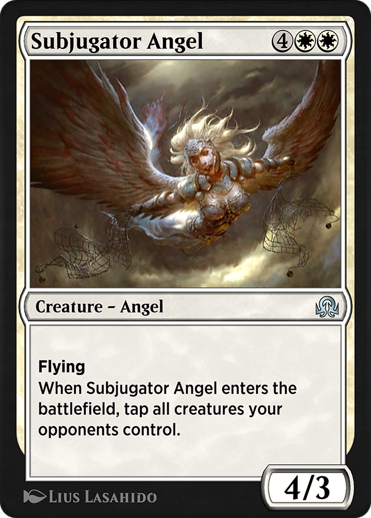 Subjugator Angel (SIR-048) [Shadows over Innistrad Remastered]