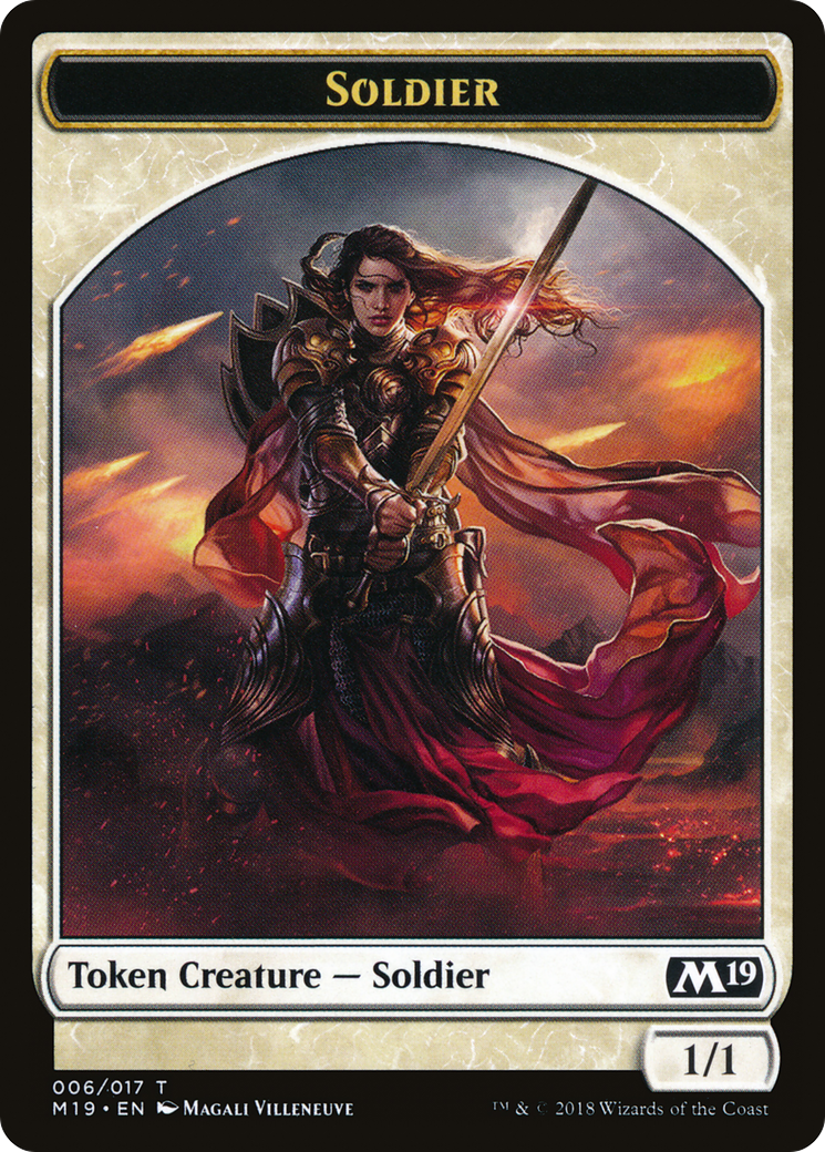Soldier Token (M19-006) [Core Set 2019 Tokens]