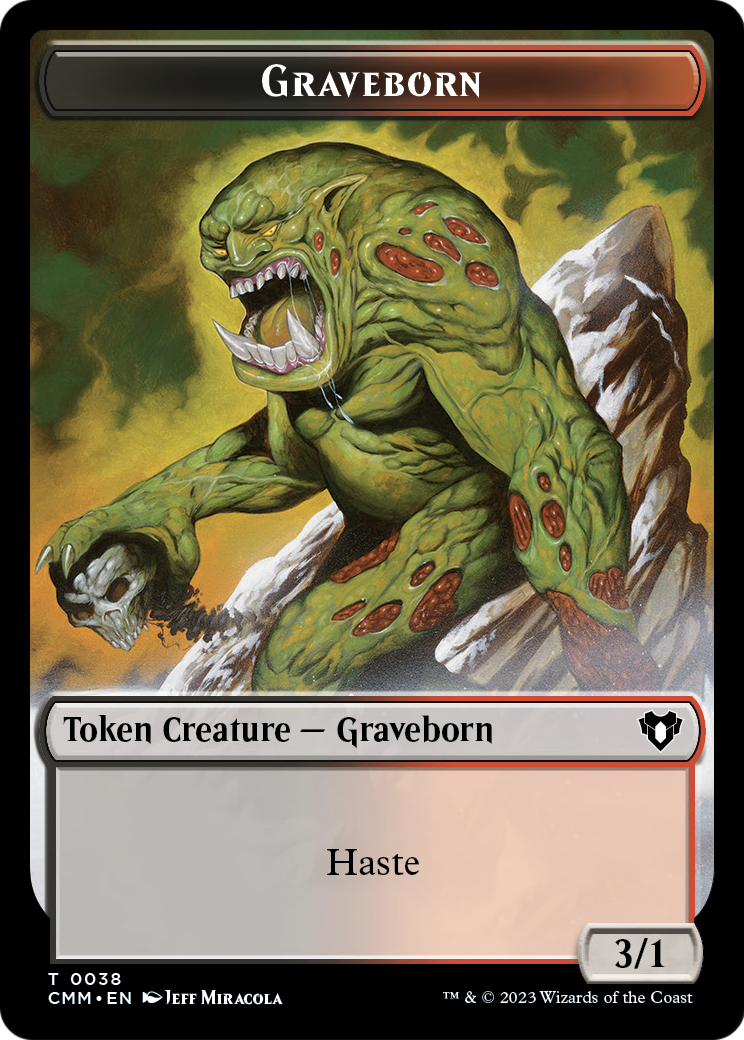 Graveborn (TCMM-038) [Commander Masters Tokens]