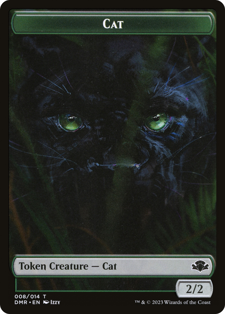 Cat (TDMR-008) [Dominaria Remastered Tokens]