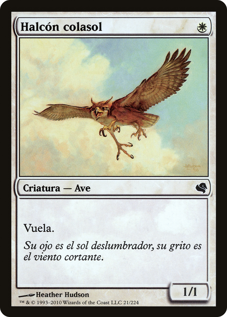 Suntail Hawk (Spanish) - "Halcon colasol" (PS11-021) [Salvat 2011]