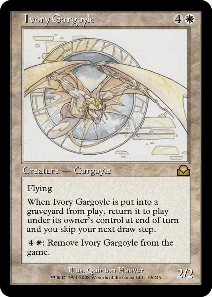 Ivory Gargoyle (ME2-019) [Masters Edition II]