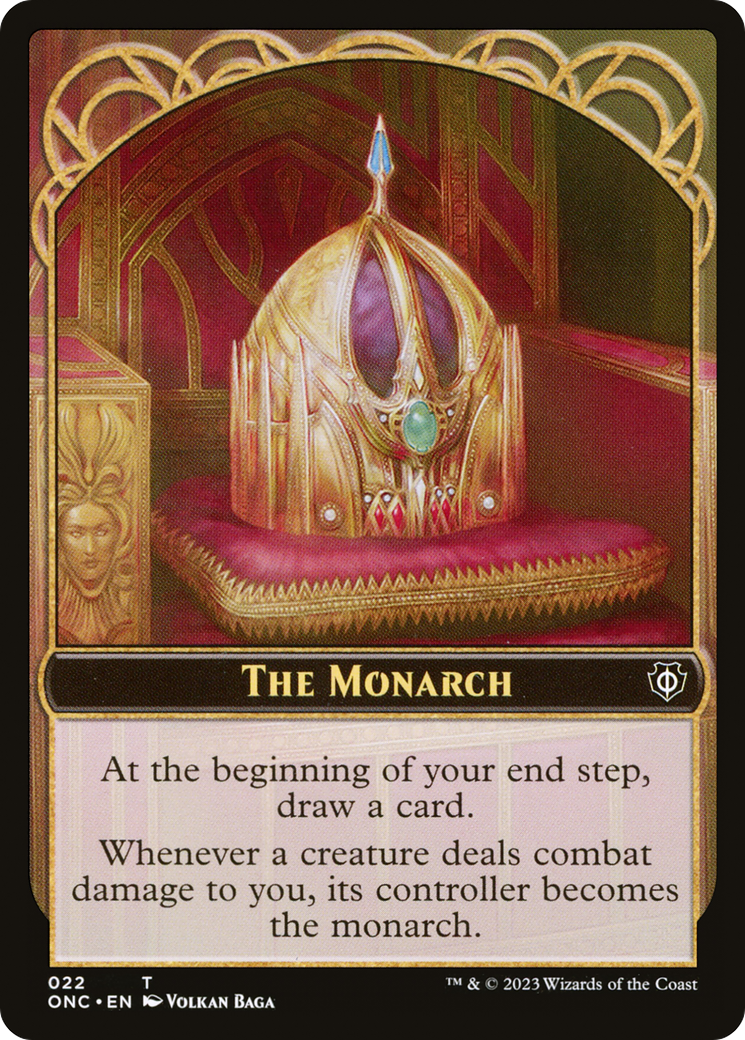 The Monarch (TONC-022) [Phyrexia: All Will Be One Commander Tokens]