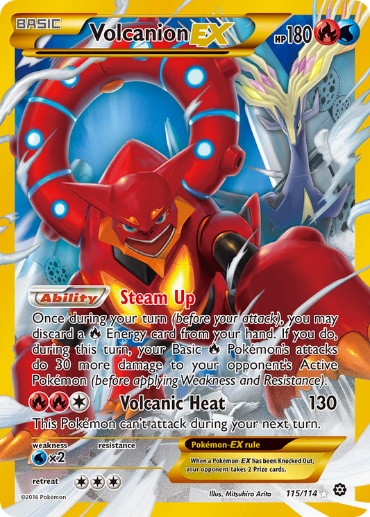 Volcanion EX (115/114) [XY : Offensive Vapeur]