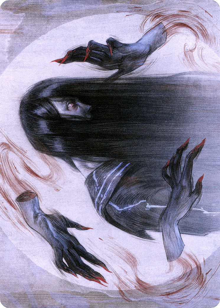 Clawing Torment // Clawing Torment (ANEO-032) (Borderless) [Neon Dynasty Art Series] Foil