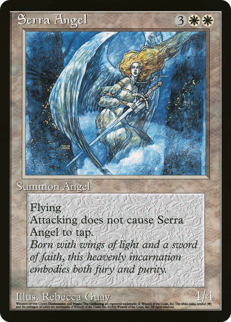 Serra Angel (O90P-008) [Oversized 90's Promos]
