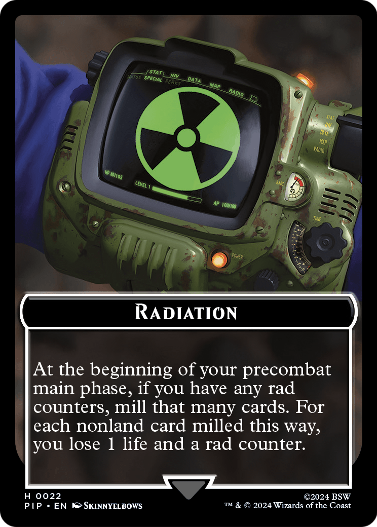 Radiation (TPIP-022) [Fallout Tokens]