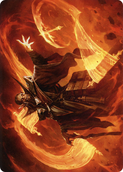 Plargg, Dean of Chaos // Plargg, Dean of Chaos (ASTX-053) (Borderless) [Strixhaven Art Series]