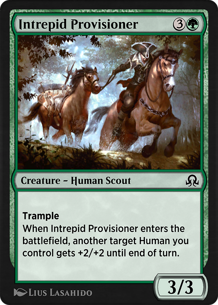 Intrepid Provisioner (SIR-203) [Shadows over Innistrad Remastered]