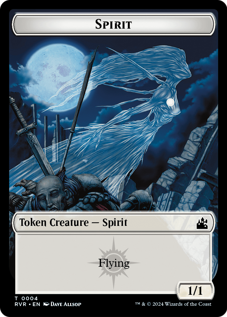 Spirit (TRVR-004) [Ravnica Remastered Tokens]