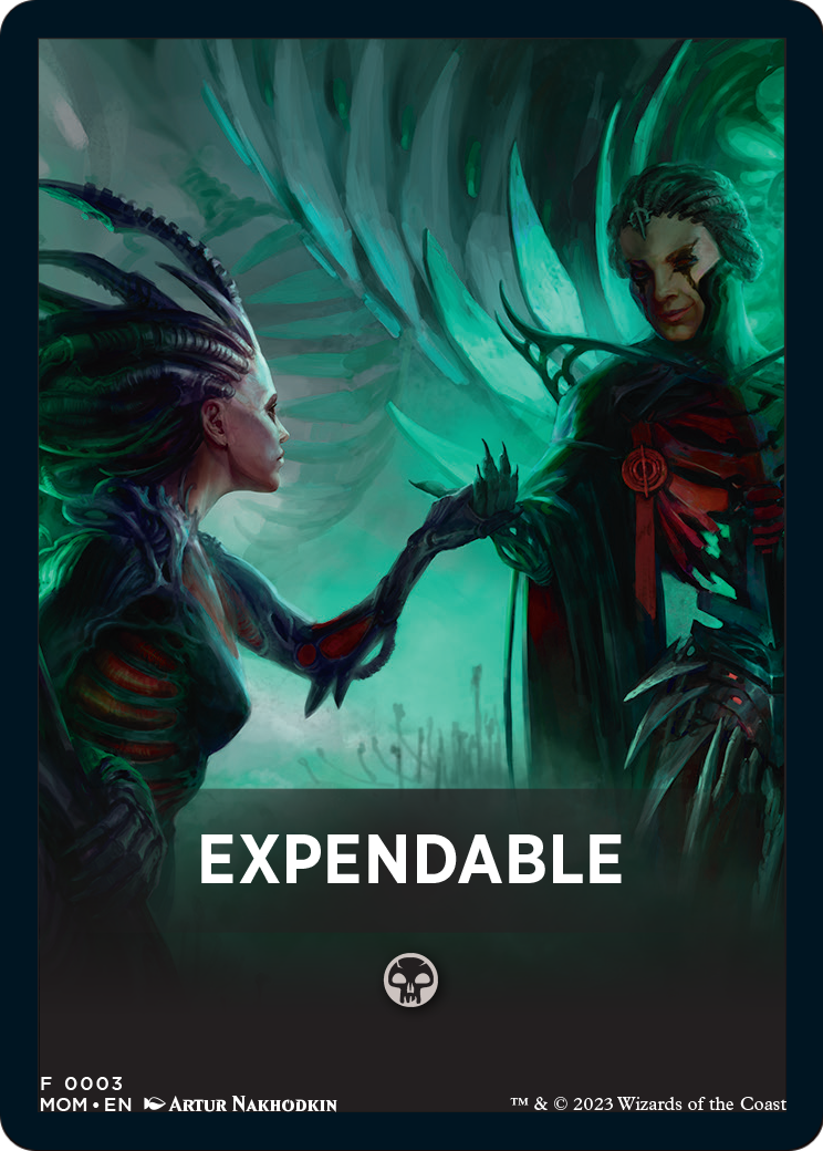 Expendable (FMOM-003) [March of the Machine Jumpstart Front Cards]