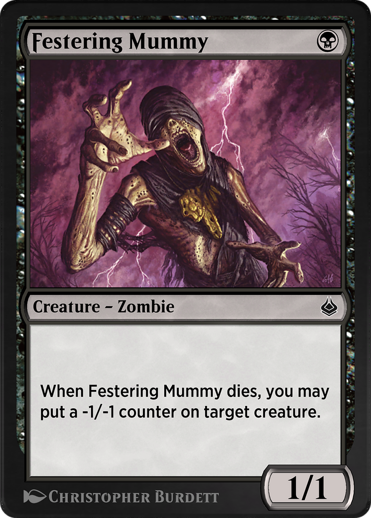 Festering Mummy (AKR-105) [Amonkhet Remastered]