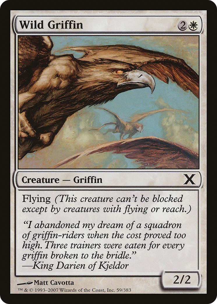 Wild Griffin (10E-059) [Tenth Edition]