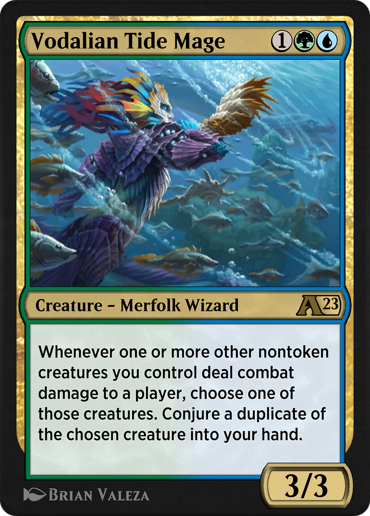 Vodalian Tide Mage (YDMU-029) [Alchemy: Dominaria]