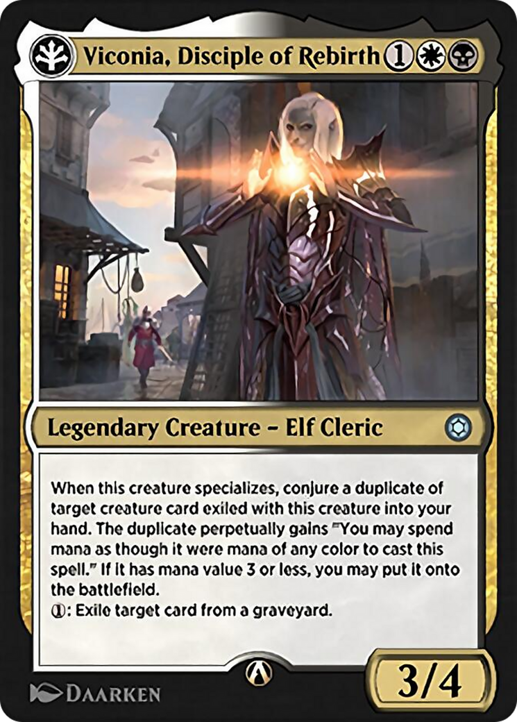 Viconia, Disciple of Rebirth (HBG-11W) [Alchemy Horizons: Baldur's Gate]