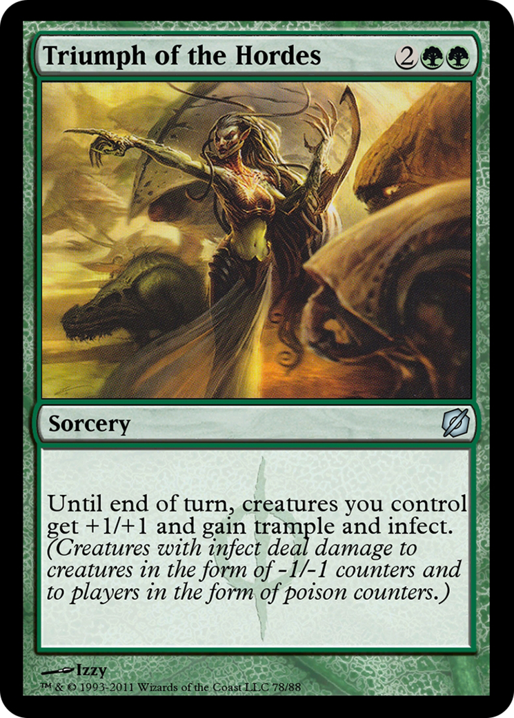 Triumph of the Hordes (TD2-078) [Duel Decks: Mirrodin Pure vs. New Phyrexia]