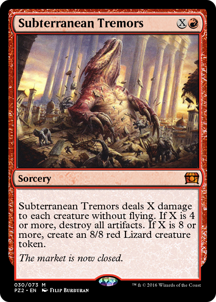 Subterranean Tremors (PZ2-030) [Treasure Chest]