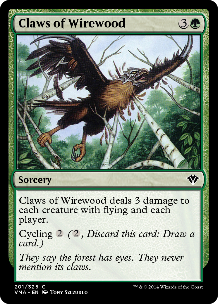 Claws of Wirewood (VMA-201) [Vintage Masters]