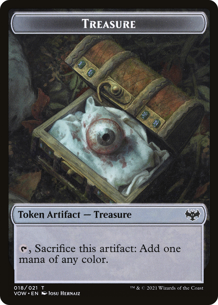 Treasure (TVOW-018) [Innistrad: Crimson Vow Tokens]