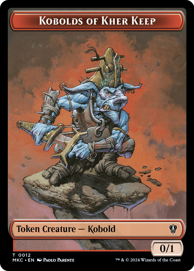 Kobolds of Kher Keep (TMKC-012) [Murders at Karlov Manor Commander Tokens]