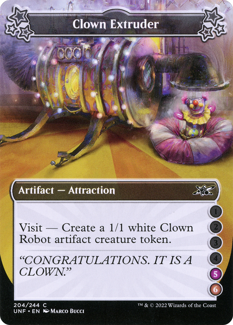 Clown Extruder (5-6) (UNF-204) [Unfinity] Foil