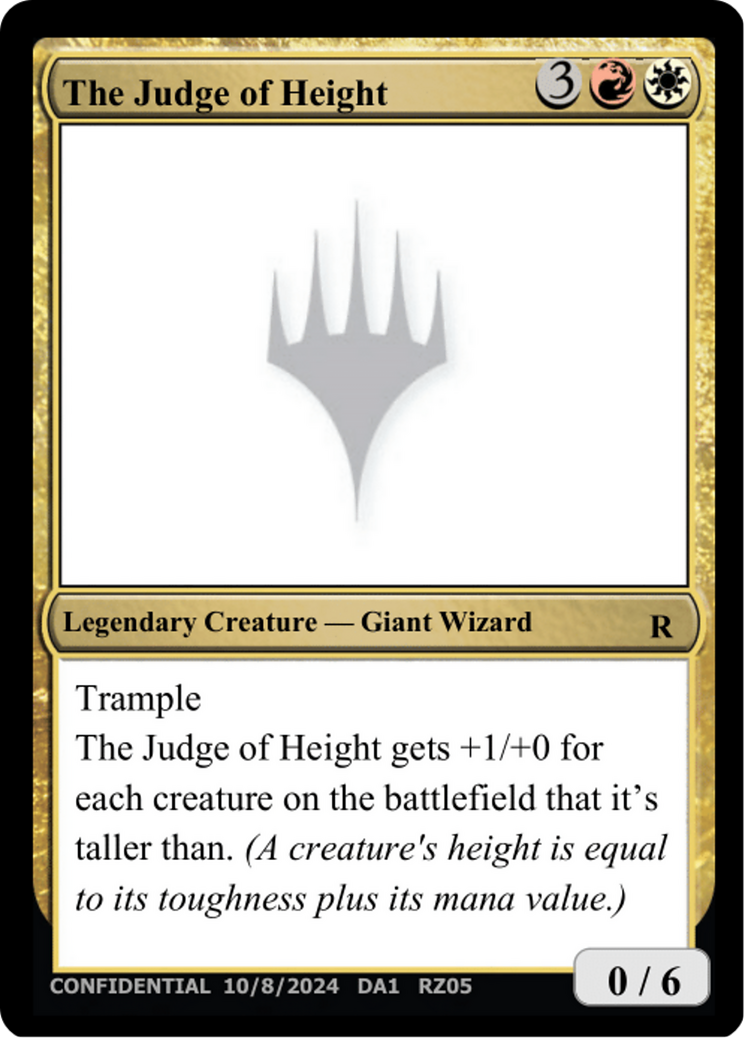 The Judge of Height (UNK-RZ05F) [Unknown Event]